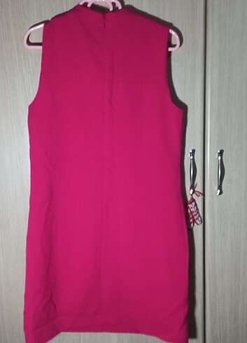 40 Beden pembe Renk Elbisee