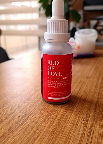  Beden Renk Red of love serum