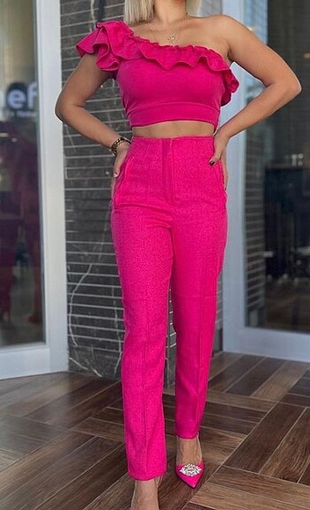 Crop fuşya