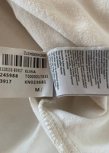 m Beden beyaz Renk Düğmeli Beyaz Pamuklu Kadın Denim Ceket