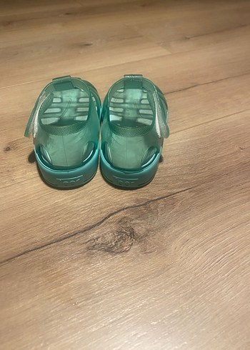 Turkuaz Transparan Unisex Çocuk Terliği - Görsel 4