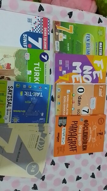 7. Sınıf test kitapları