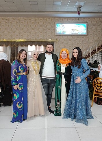 m Beden Abiye elbise