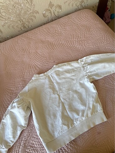 7 Yaş Beden beyaz Renk Sweatshirt