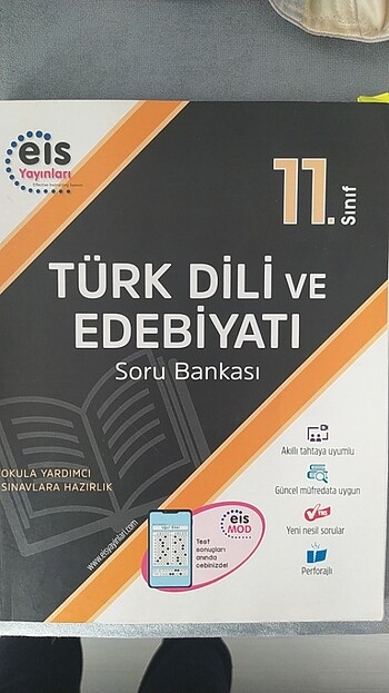 Eis yayınları 11. Sınıf Türk dili ve edebiyatı soru bankası