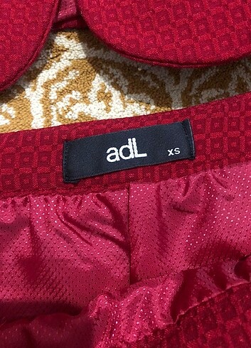 xs Beden bordo Renk ADL CEKET ETEK TAKIM