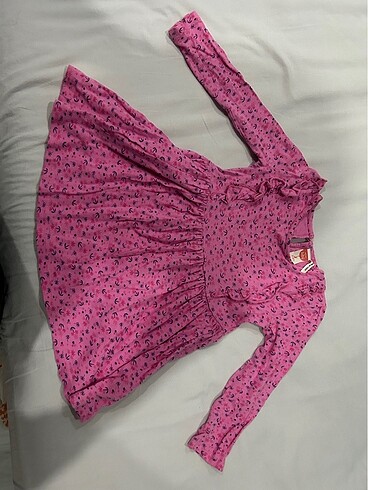24-36 Ay Beden Koton baby penye elbise
