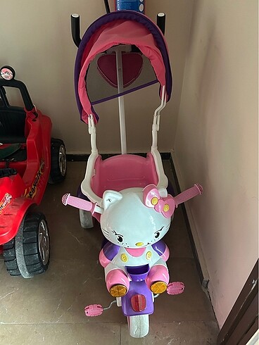 Hellokity pusetli kız çocuk bisiklet