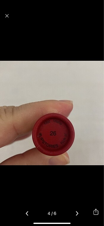 Beden kırmızı Renk Sephora ruj
