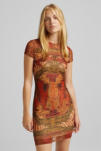 Bershka y2k tül elbise