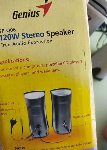 Genius Gri Masaüstü Hoparlör Seti - Görsel 4