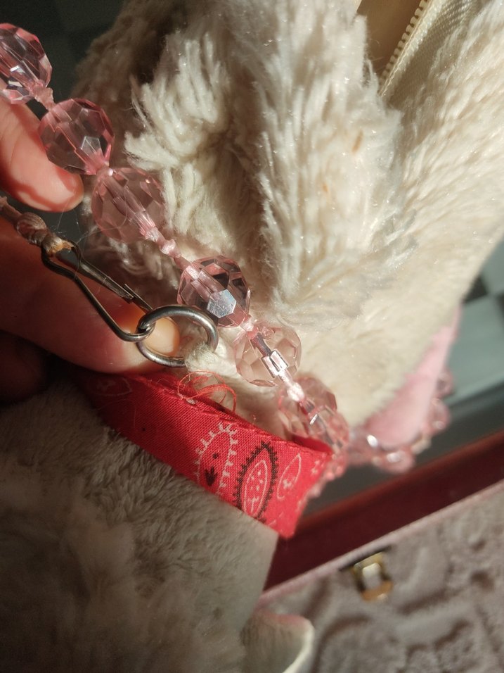 Beyaz Peluş Oyuncak Çanta - Görsel 4