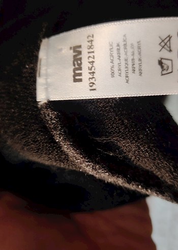 Beyaz Gri Desenli Kadın Şal - Görsel 3