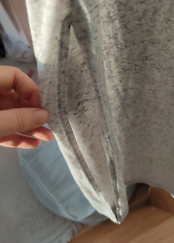 Dantel Detaylı Beyaz Kolsuz elbise , yandan yırtmaçlı - Görsel 3