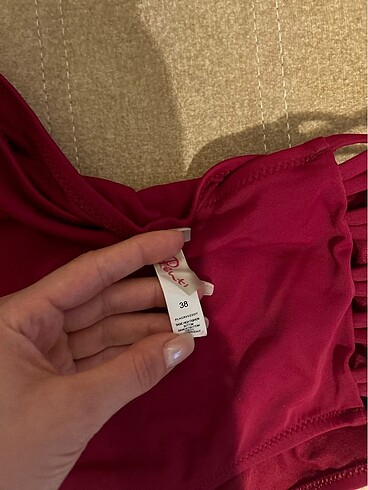 m Beden bordo Renk Penti bikini altı yüksek bel