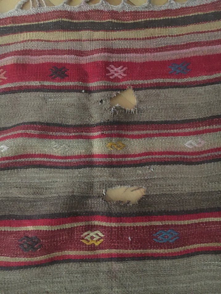 Çok Renkli Çizgili Geleneksel  kilim 215.130 ölçü - Görsel 3