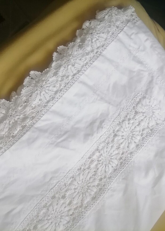 Iki adet karyola etegi ceyizden iki adet - Görsel 2