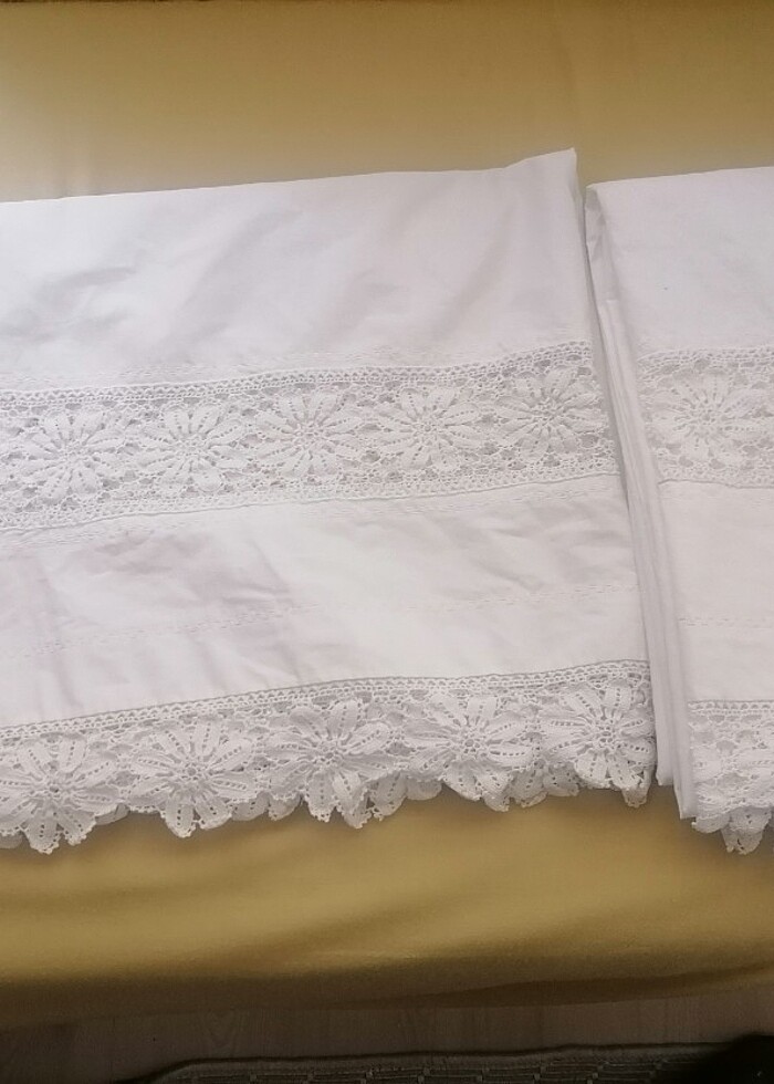 Iki adet karyola etegi ceyizden iki adet - Görsel 5