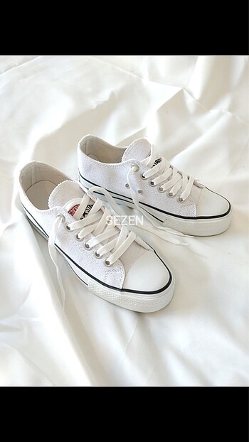 Converse Converse all star platform taban beyaz ayakkabı