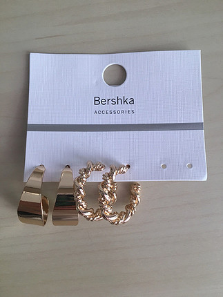 Bershka ikili halka küpeler