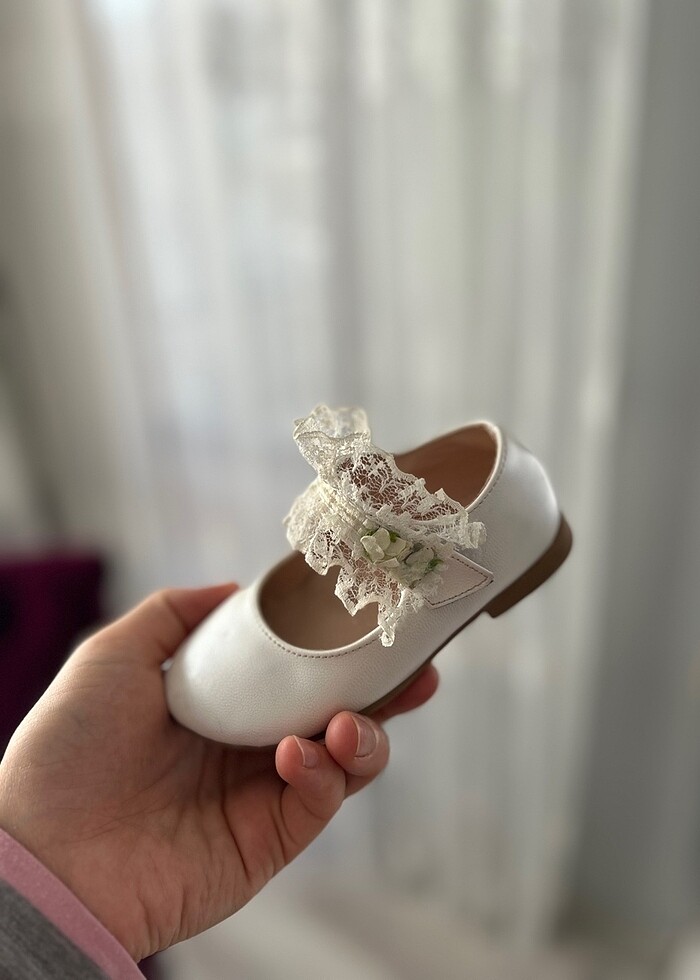 Kız bebek 22 numara özel gün kıyafet için ayakkabı - Görsel 3