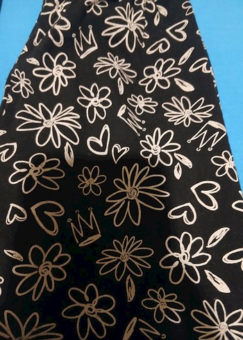 Kız Çocuk Desenli Elastik Taytlar 2 ad - Görsel 5