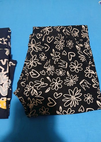 Kız Çocuk Desenli Elastik Taytlar 2 ad - Görsel 7