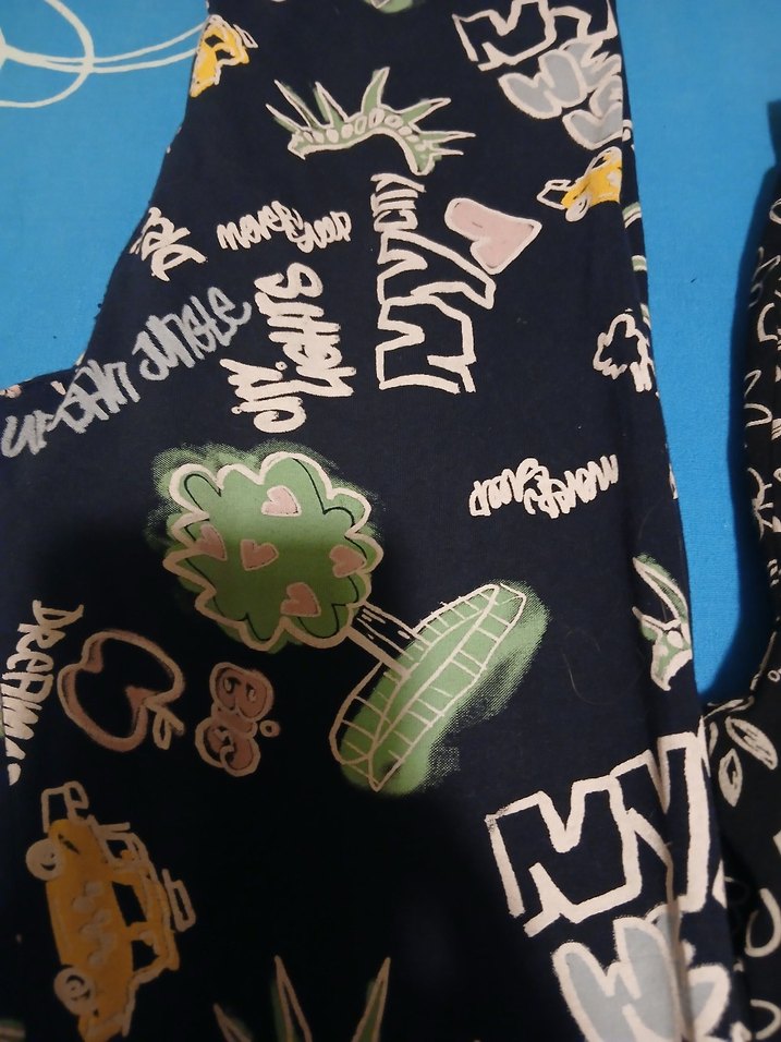 Kız Çocuk Desenli Elastik Taytlar 2 ad - Görsel 4