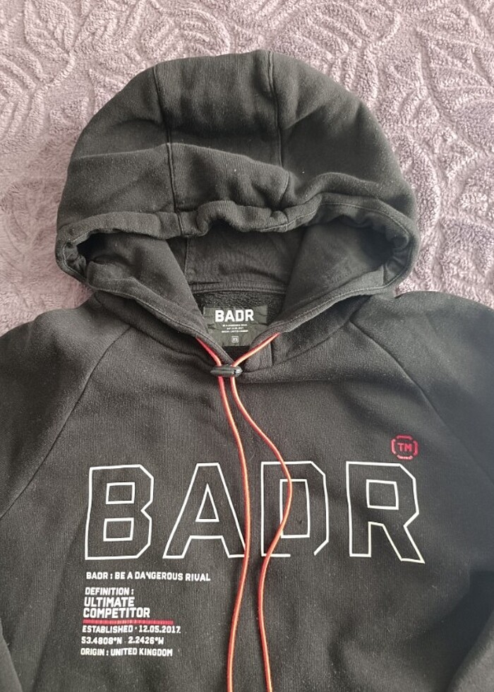 BADR Marka XS Beden Kalın Sweatshirt  - Görsel 2