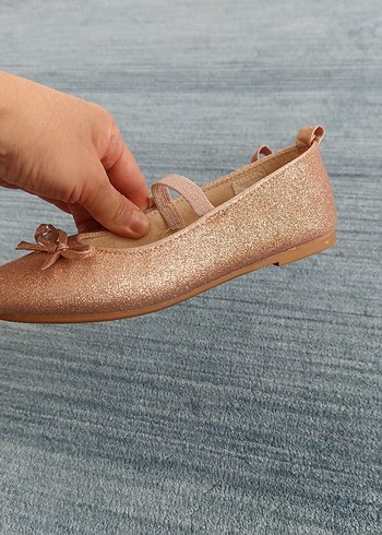 Kız Çocuk simli babet - Görsel 6