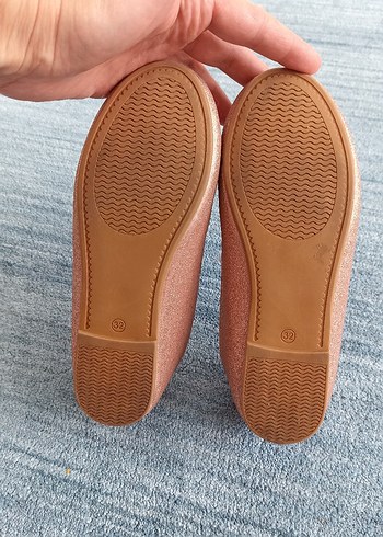 Kız Çocuk simli babet - Görsel 9