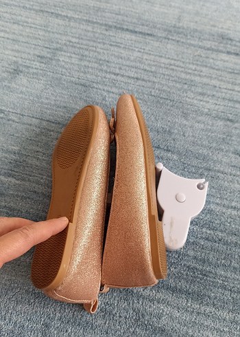 Kız Çocuk simli babet - Görsel 8