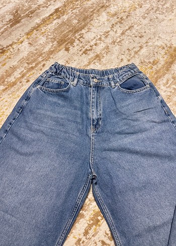 Rahat Kesim Mavi Kadın Kot Pantolon - Görsel 2