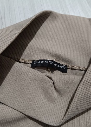 Bej Kadın Tayt - Görsel 3