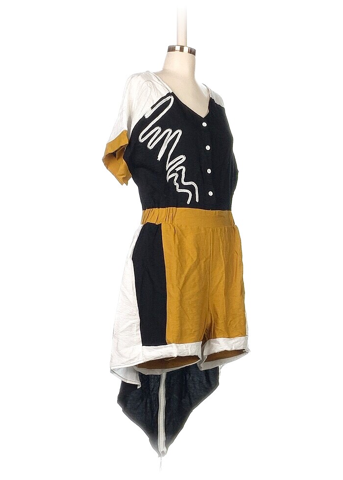 Vintage Love Kısa Tulum %70 İndirimli. - Görsel 2