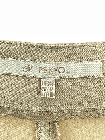 40 Beden çeşitli Renk ipekyol Kumaş Pantolon %70 İndirimli.