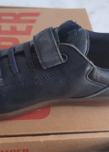 Camper Koyu Mavi Erkek Çocuk Sneakers Velcro