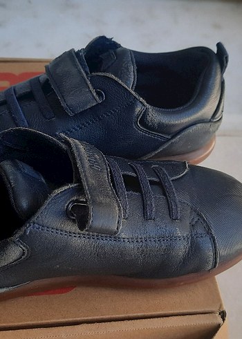 Koyu Mavi Erkek Çocuk Sneakers Velcro