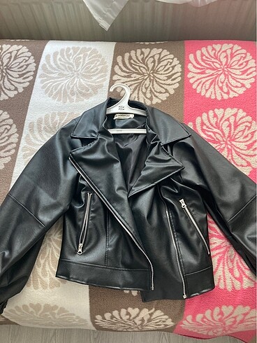 Trendyol & Milla Oversize deri ceket
