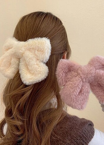 Peluş fiyonk tokalar