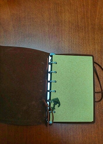 HATIRA/ANI DEFTERİ - HEDİYELİK DEFTER - DERİ KAPAK - Görsel 3