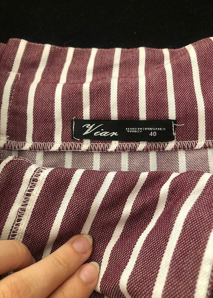 Çizgili etek - Görsel 4