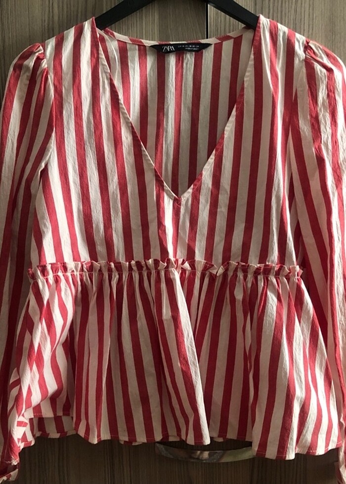 Çizgili bluz - Görsel 4