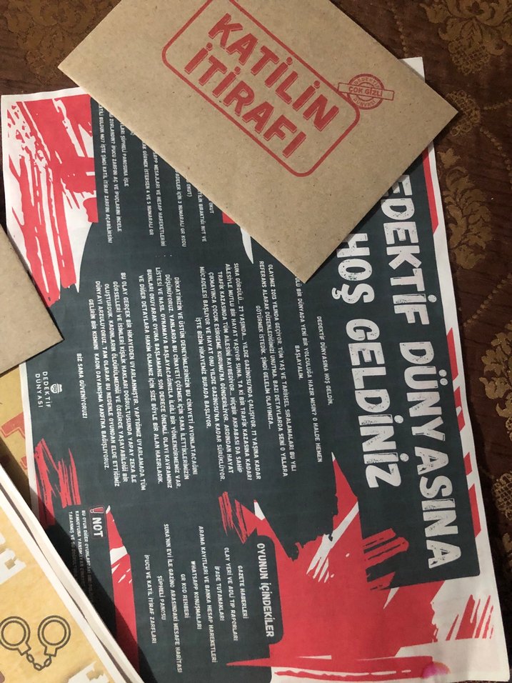 Pavyon Cinayeti Dava Dosyası Dedektif Oyunu - Görsel 2