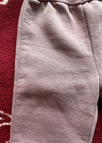 Beyaz Baskılı Uzun Kollu Bebek Takımı - Görsel 3