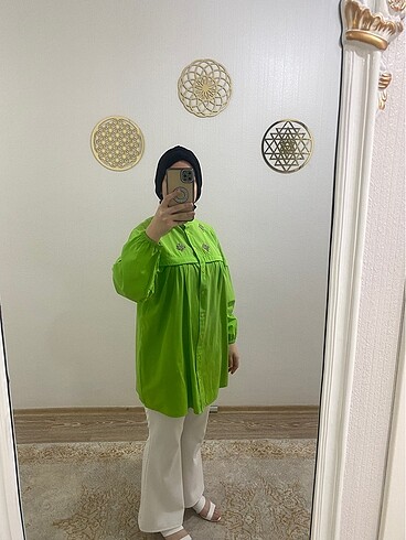 Diğer Yeşil gömlek (tunik)