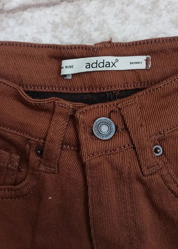 Addax Kadın Kahverengi Skinny Pantolon