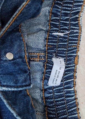 36 Beden lacivert Renk Kadın Lacivert Denim Pantolon