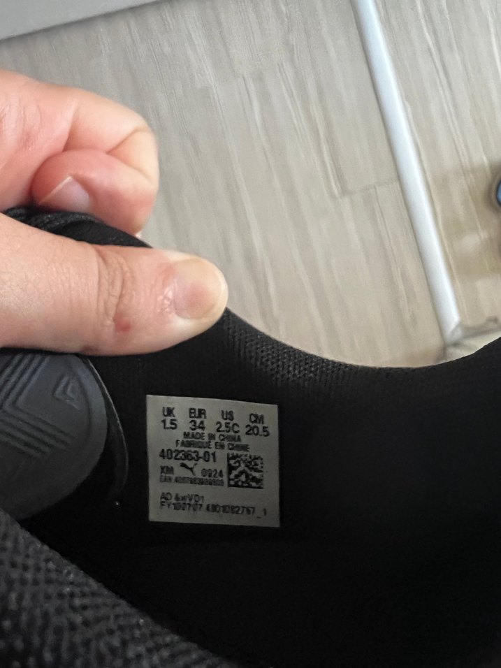 Puma Siyah  Spor Ayakkabı - Görsel 2