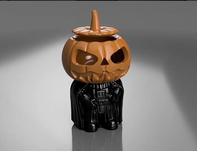 ????Halloween temalı tealight mumluk????